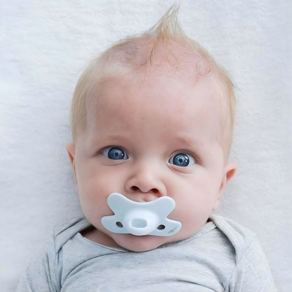 Difrax Sucette Natural Newborn Pure Bleu Glace