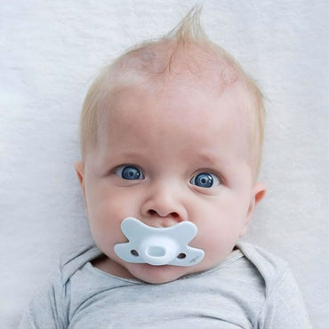 Difrax Fopspeen Natural Newborn Pure Blauw Ice