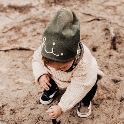 Aai Aai Bonnet Winter beanie Hi kaki 