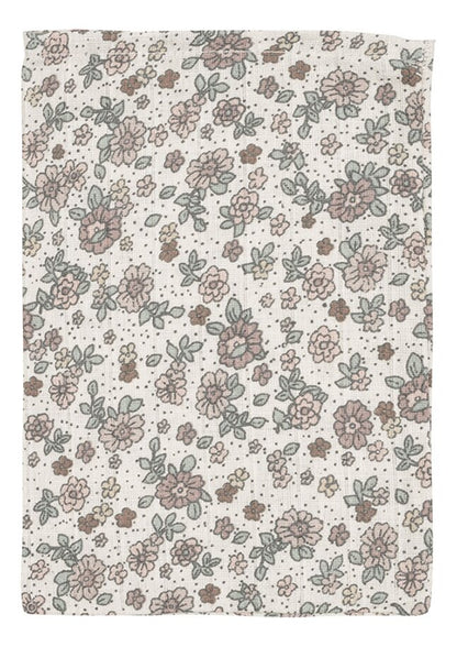 Jollein Gant de toilette Retro Flowers - 3 pièces