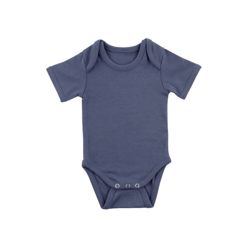 Dreambee Body à manches courtes Essentials ligné bleu - 2 pièces
