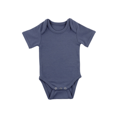 Dreambee Body à manches courtes Essentials ligné bleu - 2 pièces