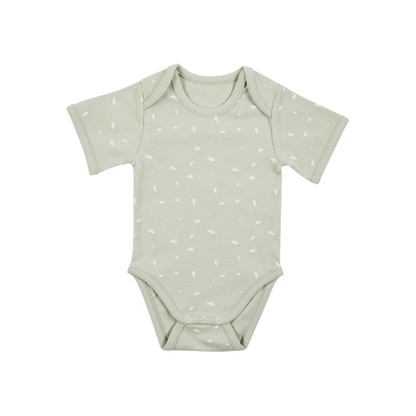 Dreambee Body met korte mouwen Essentials groen - 2 stuks