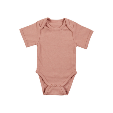 Dreambee Body met korte mouwen Essentials Flower roze - 2 stuks