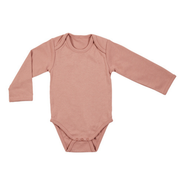 Dreambee Body met lange mouwen Essentials Flower roze - 2 stuks