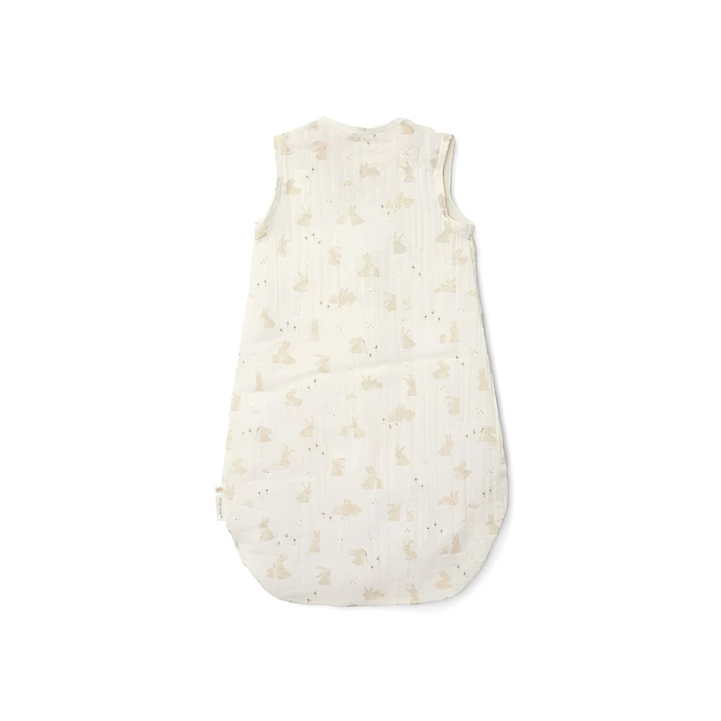 Little Dutch Zomerslaapzaak Newborn Naturals Baby Bunny TOG 0,5 White 70-90 cm
