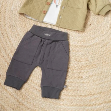Feetje Broek - Mini Adventurer m 80 Anthracite Jongens