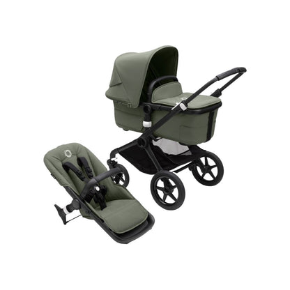 Bugaboo Poussette Fox3 Black/Forest Green