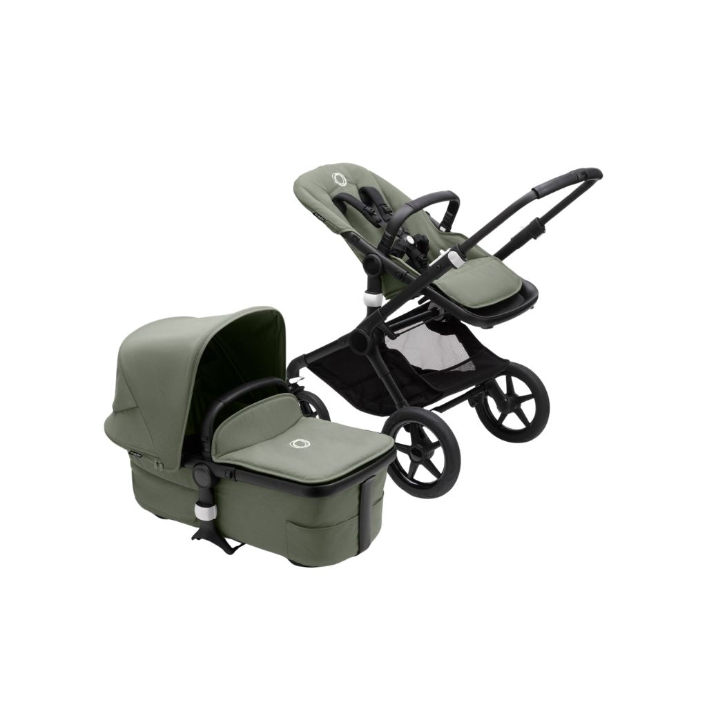 Bugaboo Poussette Fox3 Black/Forest Green