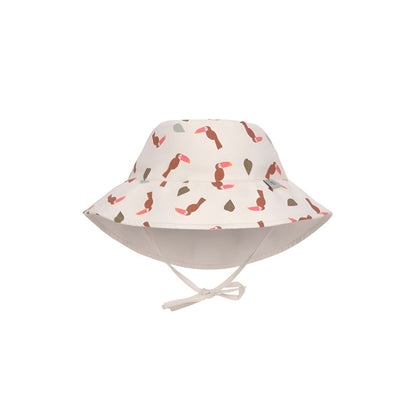 Zonnehoedje, Bucket Hat Toucan Offwhite, 3-6 maand, maat 43/45