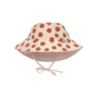 Zonnehoedje, Bucket Hat Dots Powder Pink, 19-36 maand, maat 50/51