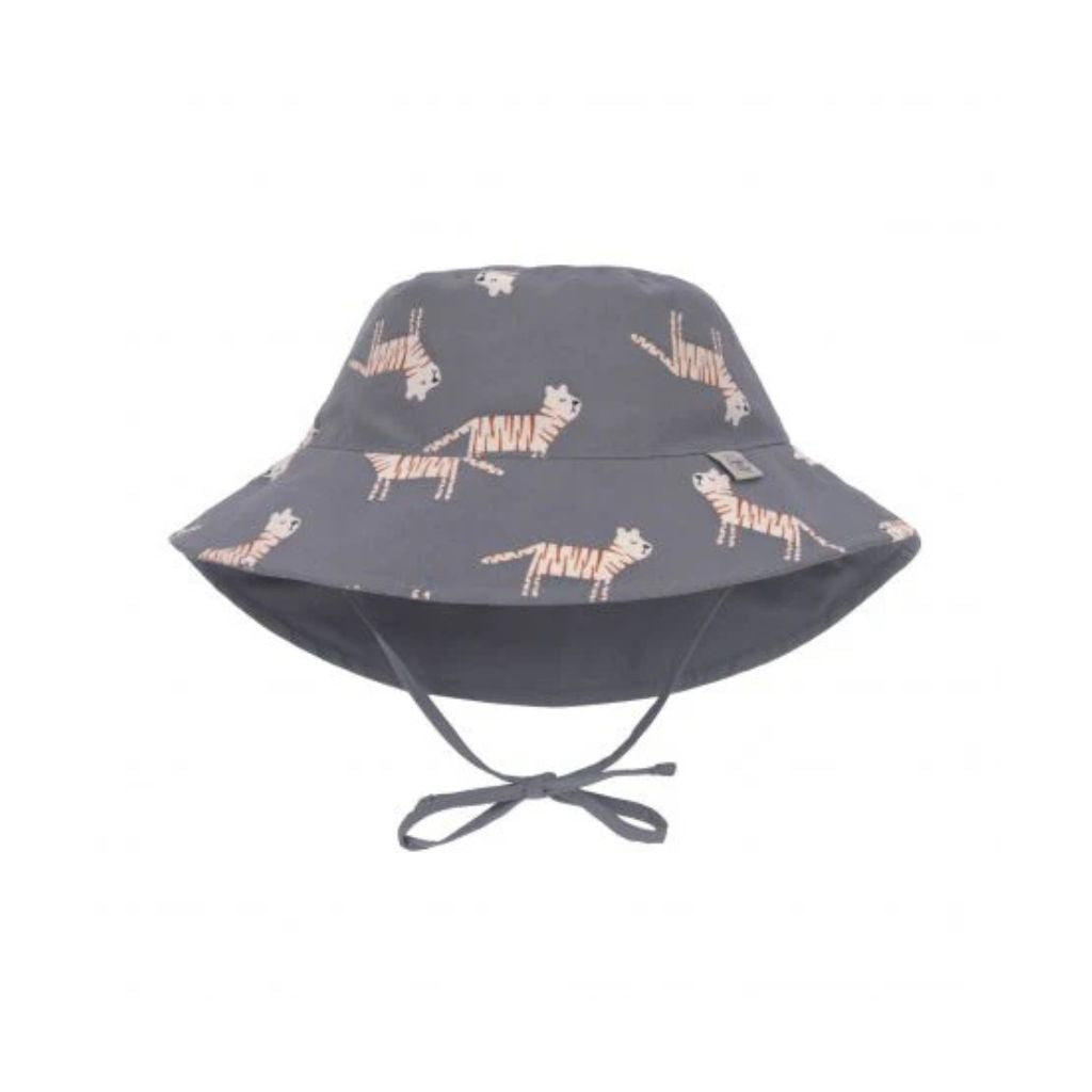 Zonnehoedje, Bucket Hat Tiger Grey, 3-6 maand, maat 43/45