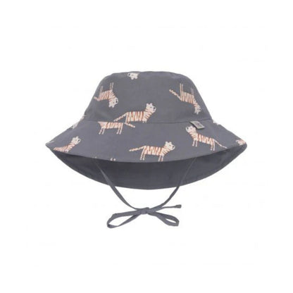 Zonnehoedje, Bucket Hat Tiger Grey, 3-6 maand, maat 43/45