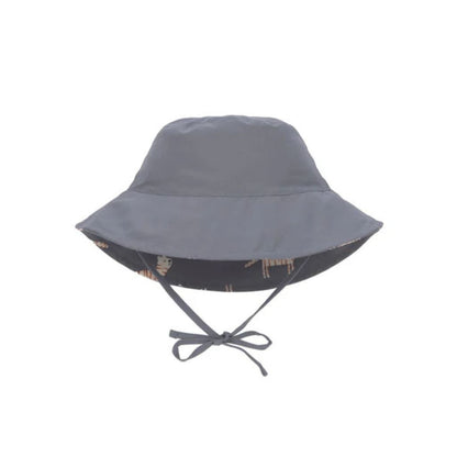 Zonnehoedje, Bucket Hat Tiger Grey, 3-6 maand, maat 43/45