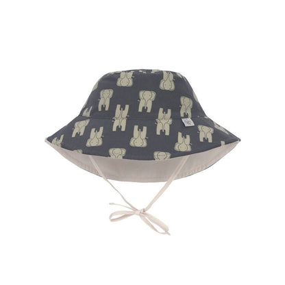 Zonnehoedje, Bucket Hat Elephant Dark Grey, 7-18 maand, maat 46/49