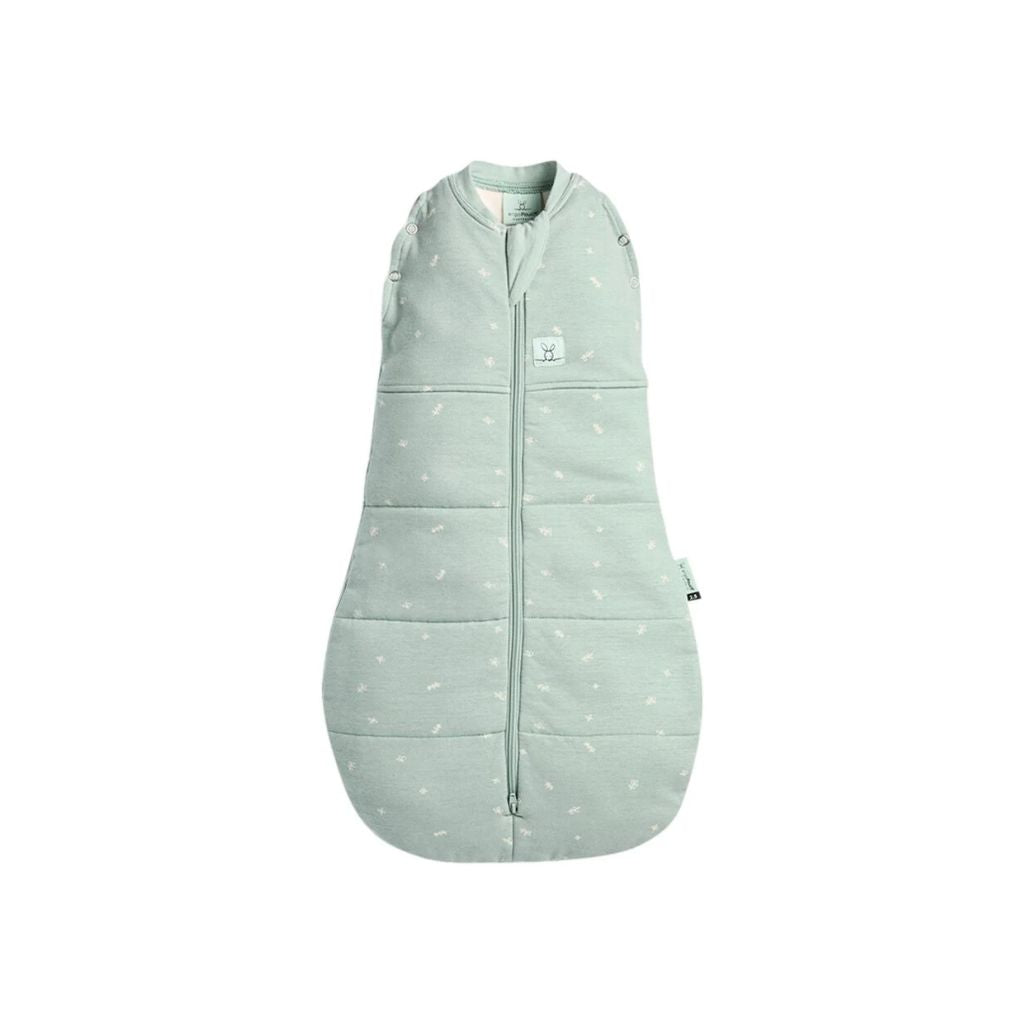 Ergopouch Sac d'emmaillotage / Sac de couchage d'hiver Cocoon TOG 2,5 Sage Green 80 cm