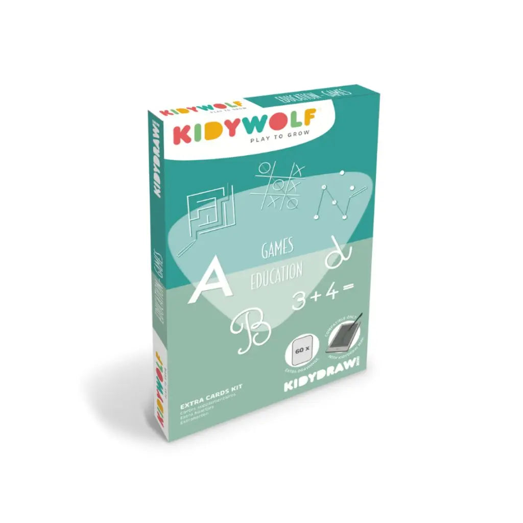 Kiddywolf Cartes supplémentaires pour Kiddydraw-Mini