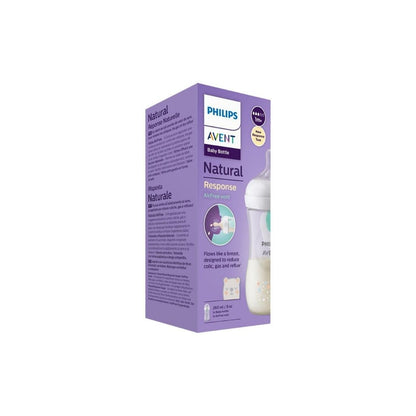 Philips AVENT Biberon Natural Response AirFree Ours transparent 260 ml