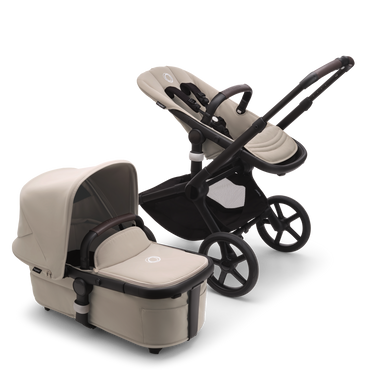 Bugaboo 3-in-1 Kinderwagen Fox 5 Black Desert Taupe