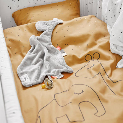 Done by Deer Housse de couette Dreamy Dots coton Mustard