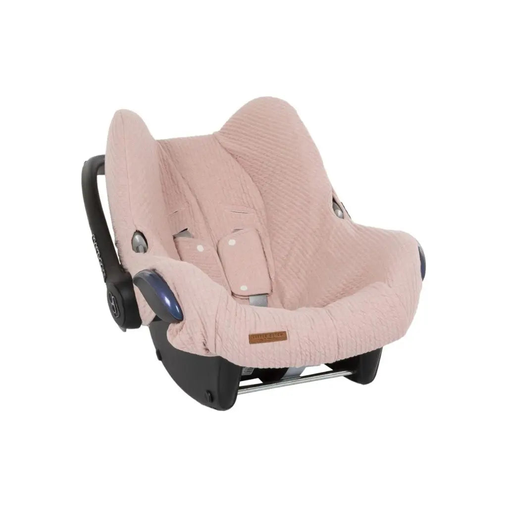 Zomerhoes voor draagbare autostoel Little Dutch, pure pink