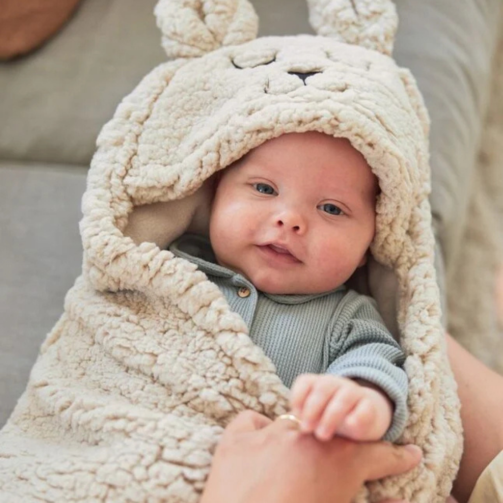 Jollein Wikkeldeken Bunny Nougat