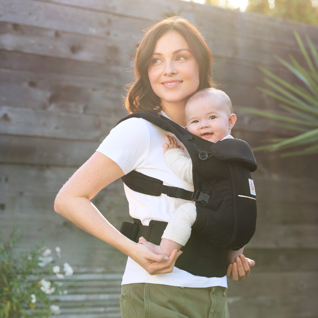 ERGObaby Porte-bébé combiné Adapt SoftFlex Mesh Onyx