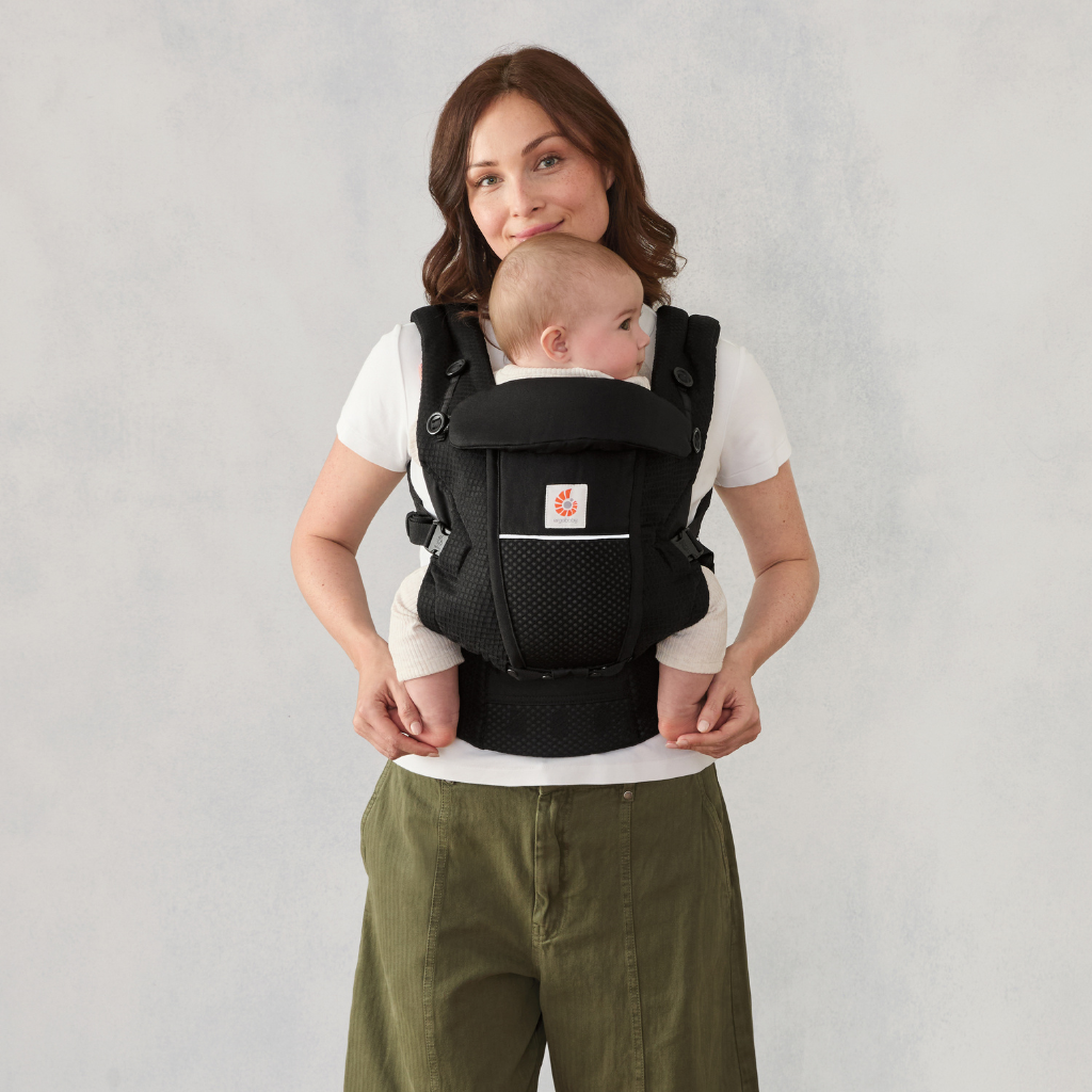ERGObaby Porte-bébé combiné Adapt SoftFlex Mesh Onyx
