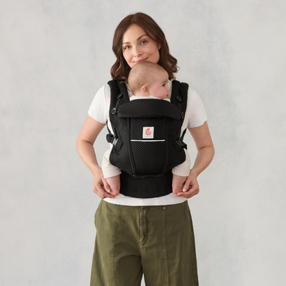 ERGObaby Porte-bébé combiné Adapt SoftFlex Mesh Onyx