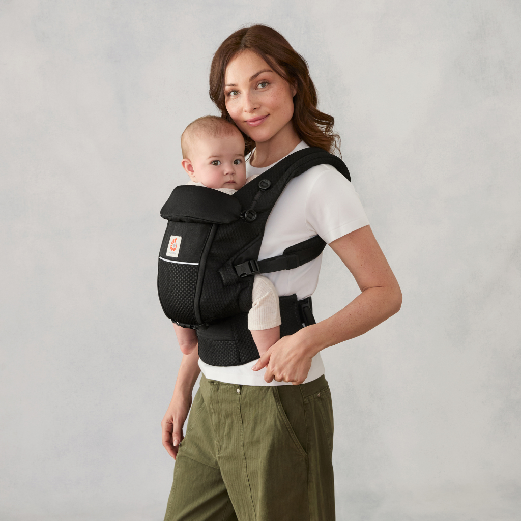 ERGObaby Porte-bébé combiné Adapt SoftFlex Mesh Onyx