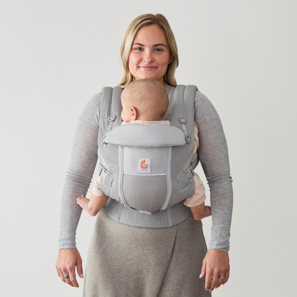 ERGObaby Porte-bébé combiné Adapt SoftFlex Mesh Pearl Grey