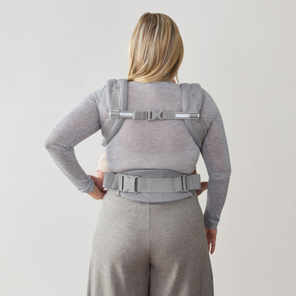 ERGObaby Porte-bébé combiné Adapt SoftFlex Mesh Pearl Grey