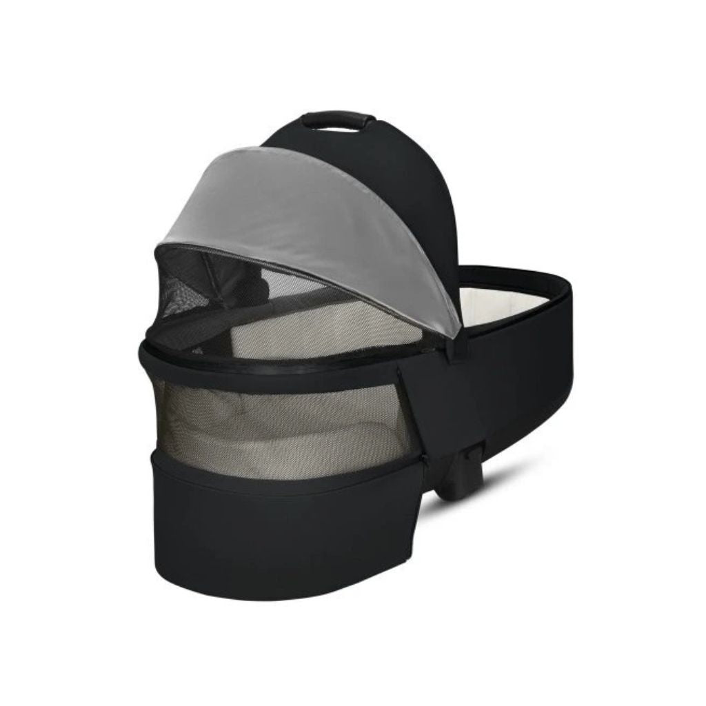 Draagmand luxe wandelwagen Cybex priam 2019, premium black