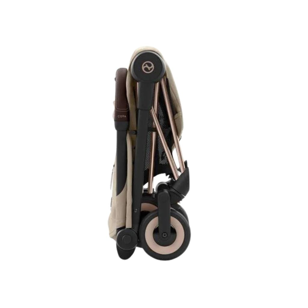 Cybex INFO:Buggy Coya Cozy Beige Rosegold frame
