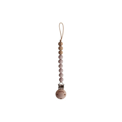 Mushie Attache-sucette Eva Blush
