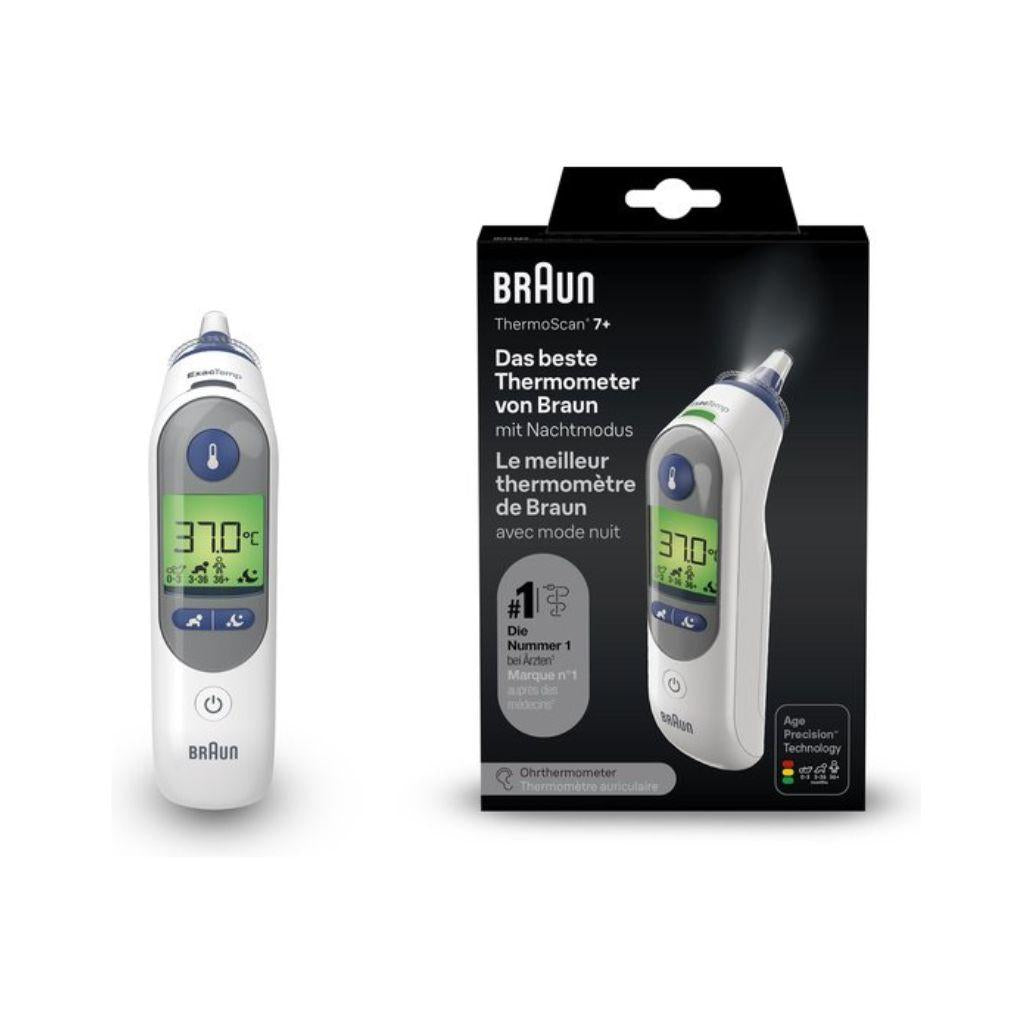Braun Infrarood koortsthermometer ThermoScan 7+ met Age Precision