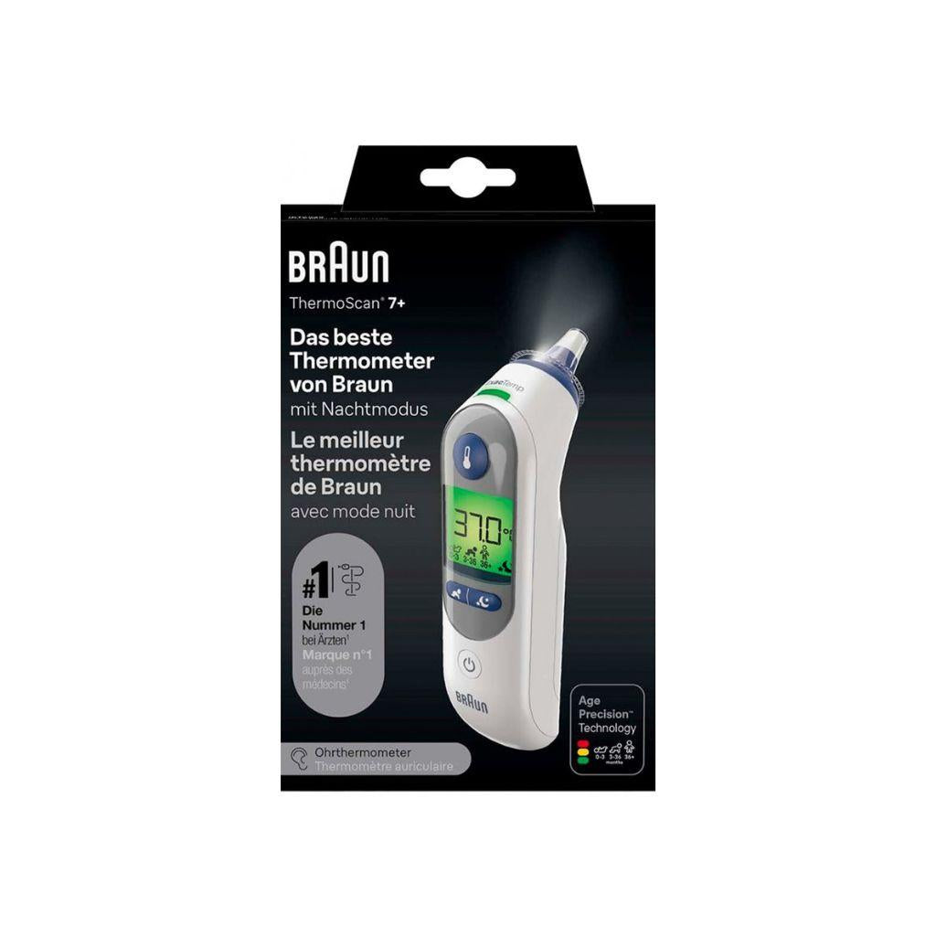Braun Infrarood koortsthermometer ThermoScan 7+ met Age Precision