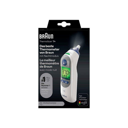 Braun Infrarood koortsthermometer ThermoScan 7+ met Age Precision