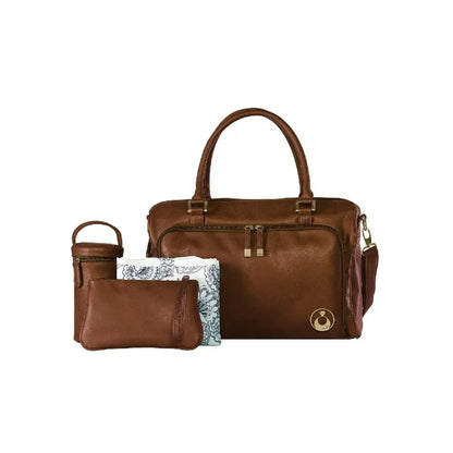 Isoki Sac à langer Double Zip Redwood