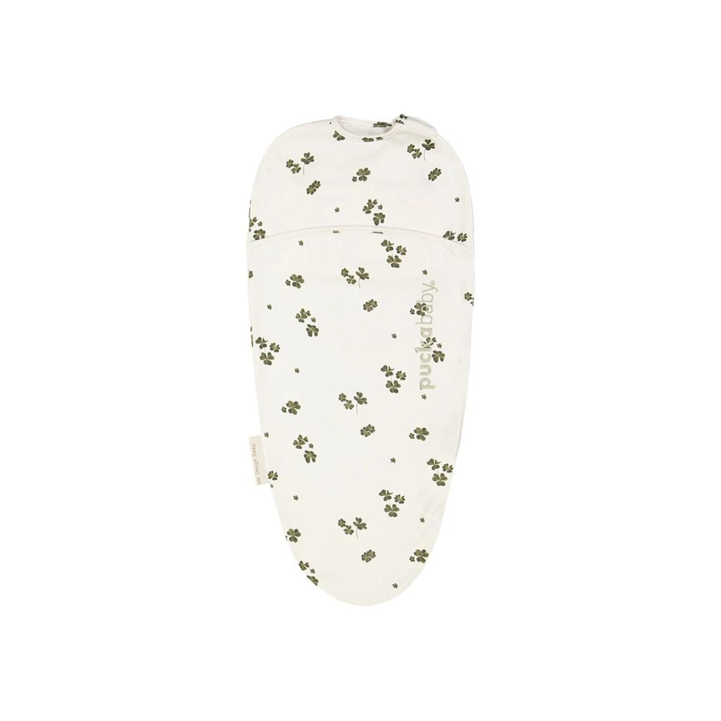 Puckababy Inbakerzak / Zomerslaapzak The Orginal Lucky Clover TOG 0,5 White 60 cm