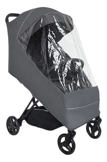 Koelstra Buggy Re-Act zwart met regenhoes