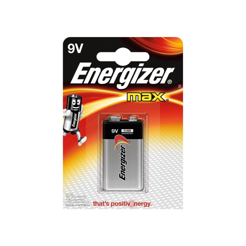 Energizer Batterij Max 9V 6LR61 – 1 stuk