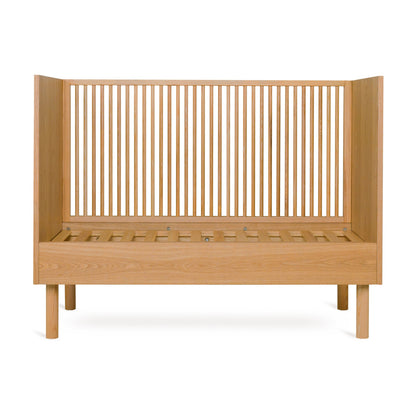 Quax 3-delige babykamer (bed L 120 x B 60 cm + commode met verlengstuk + kast met 2 deuren) Hai No Ki Natural Ash
