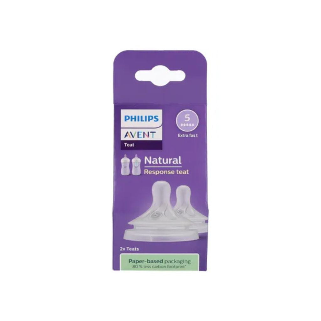 Philips AVENT Tétine Natural Response débit rapide - 2 pièces
