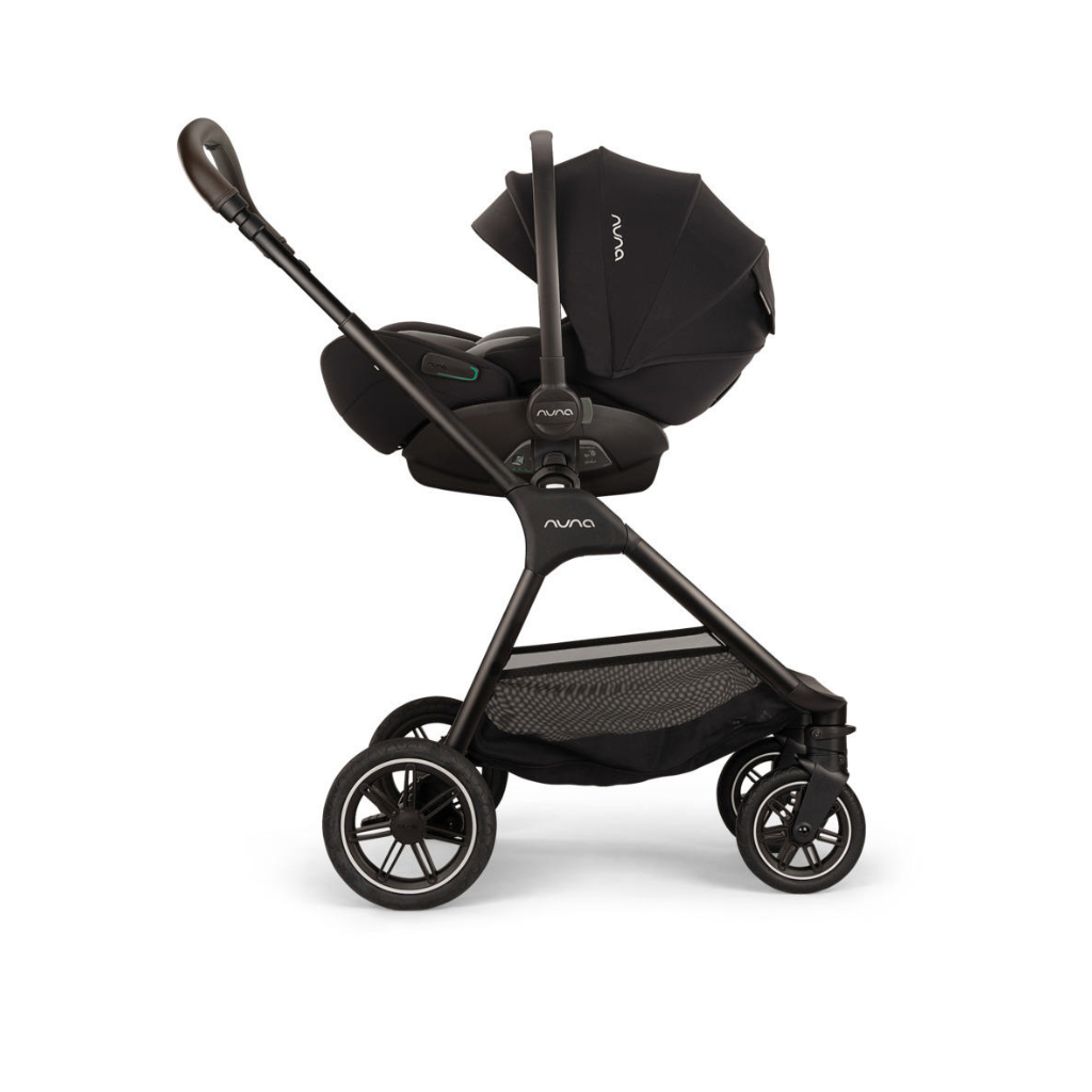 Nuna Draagbare autostoel ARRA™ Flex Groep 0+ Caviar leer Chocolate