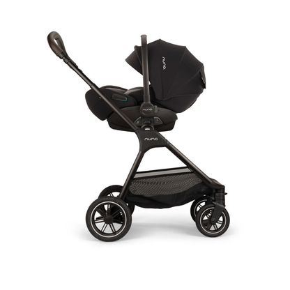 Nuna Draagbare autostoel ARRA™ Flex Groep 0+ Caviar leer Chocolate