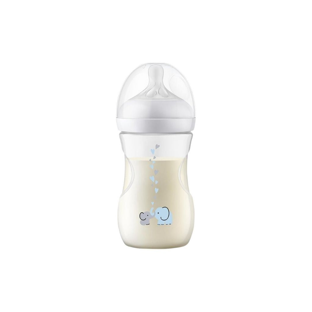 Philips AVENT Biberon Natural Response AirFree Eléphant transparent 260 ml - 3 pièces