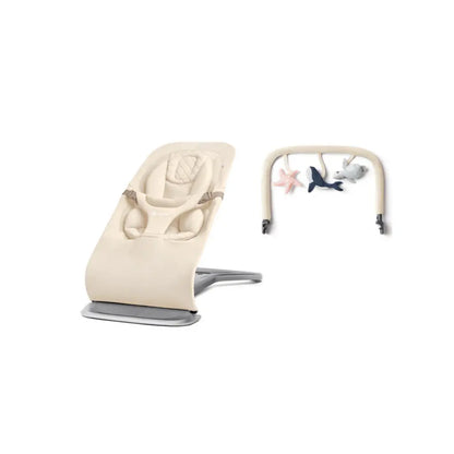 ERGObaby Relax + arceau de jeu Evolve Cream