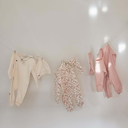 Dirkje Pyjama NOOS meisjes bloemen Off White