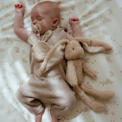 Little Dutch Chiffon pour sucette Newborn Naturals Baby Bunny Beige